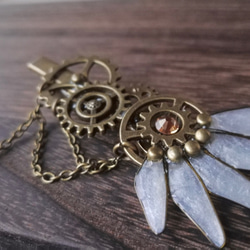 Ornithopter-III⁑Auto(Mechanism) Wing — steam punk hair clip 第3張的照片