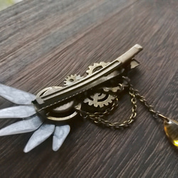 Ornithopter-III⁑Auto(Mechanism) Wing — steam punk hair clip 第5張的照片