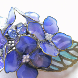 hydrangea Petit corsage/brooch 第5張的照片