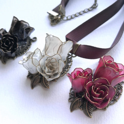 The old rose Choker necklace 第1張的照片