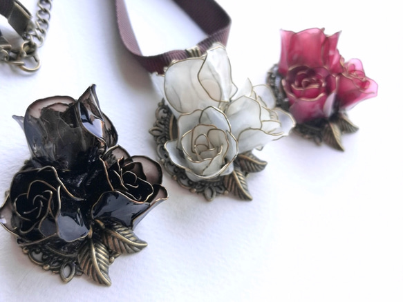 The old rose Choker necklace 第6張的照片