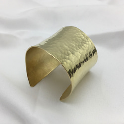 ワイドカーブ真鍮バングル  ［Brass］ 5枚目の画像