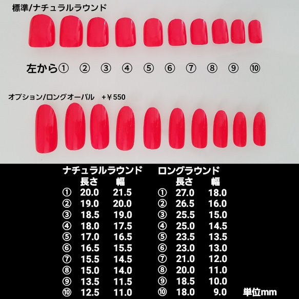 フルオーダーチップ 2枚目の画像