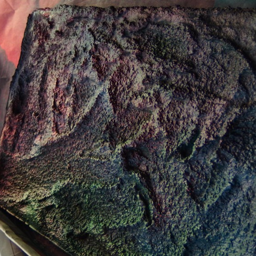 EX11.岩場濡れ岩中間 軽量 ディスプレイ ジオラマ 模型 フィギュア