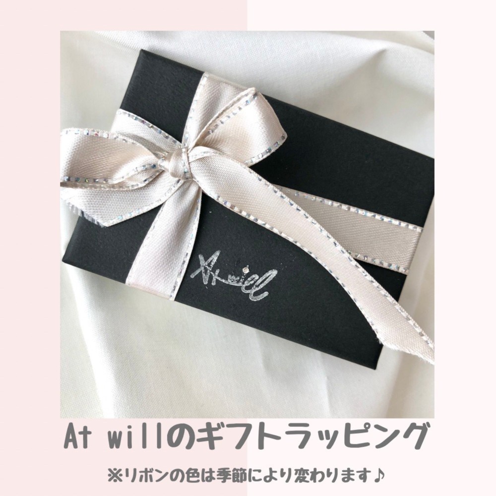 ピンクベージュ＆シャンパンゴールド　コットンパールロングピアス/金属アレルギー対応FDAピアス