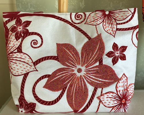 ☆ベトナムビーズ刺繍バッグ☆ レッスンバッグ～普段使いバッグ(大容量