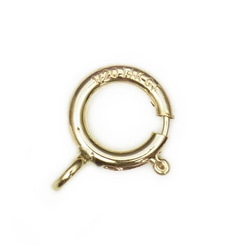 14KGF フープピアス 40mm【1ペア販売】(14K-144HP 金具・チェーン