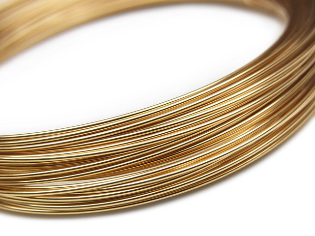 14KGF ワイヤー[ソフト] 22GA（0.64mm）【50cm販売】(14K-WI5SF22GA