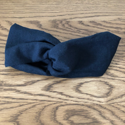 クロスターバン LINEN navy 5枚目の画像