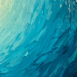【The shape of ocean.（S-#47）】　絵画　インテリア　海　ハワイ　アートパネル　北欧 6枚目の画像