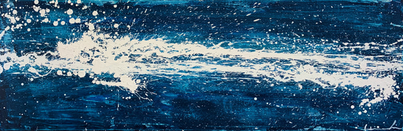 【無何有（#15）】  絵画　インテリア　海　ハワイ　アートパネル　北欧 4枚目の画像