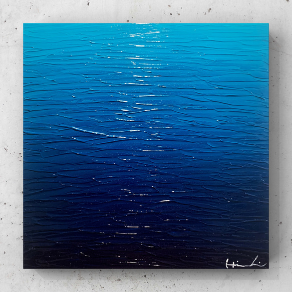 #43 抽象画 原画 A4 無何有（#41）】絵画 抽象画 海 絵画 & lemon 通販 11980288｜Creema