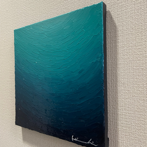 ＆lemon 青色の絵　無何有 無何有（#75）】絵画 抽象画 インテリア アート 青色の絵 絵画