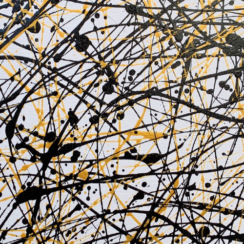 抽象画 黒 ゴールド （No.243） 絵画 シンプル インテリア 絵画