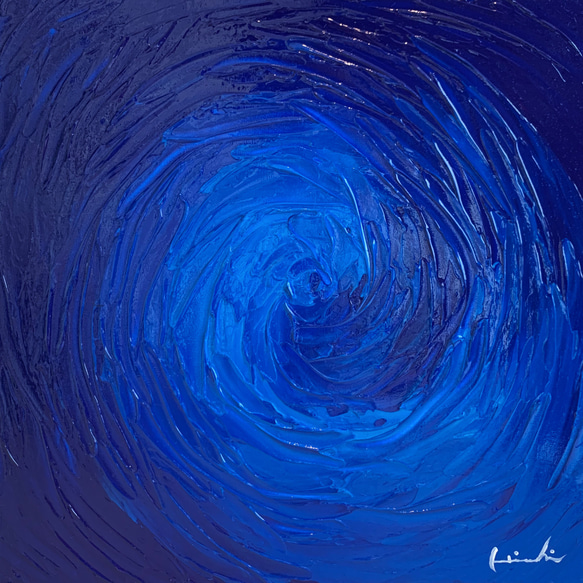 【Inside the waves.（S-#32）】絵画　インテリア　海　ハワイ　アートパネル　北欧 4枚目の画像