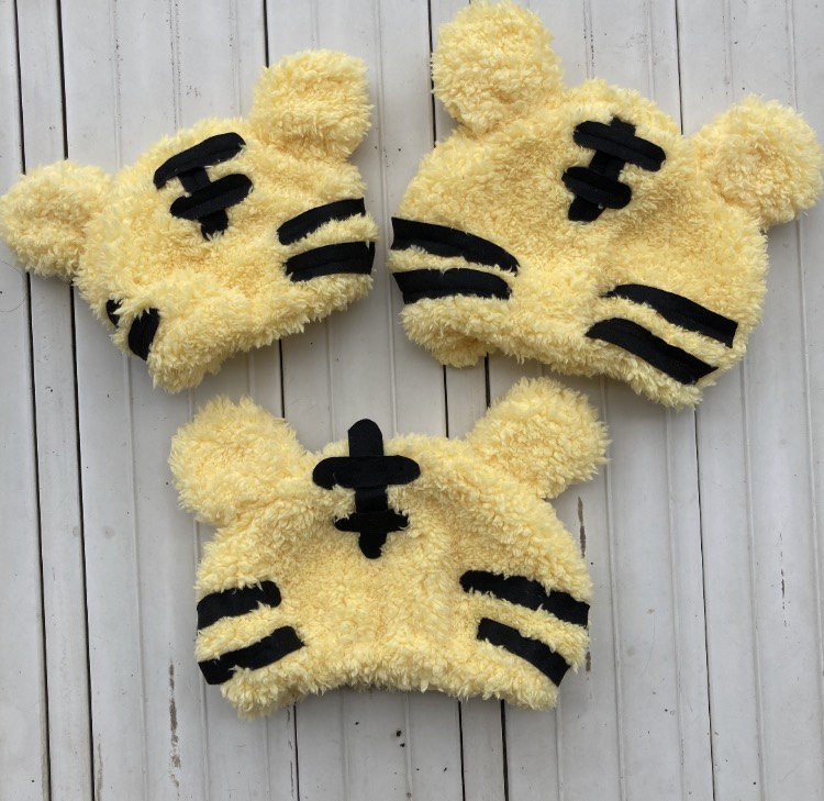 Amazon.co.jp: 虎 寅 2022年 トラ 寅年 虎年 頭 キャップ かぶり