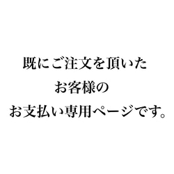 K様 専用 1枚目の画像