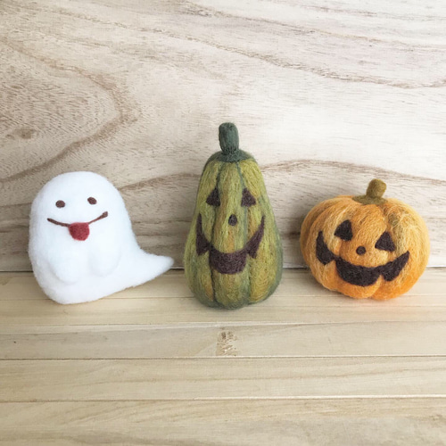 仲良しオバケ♡カボチャ 仲良しオバケ♡カボチャ