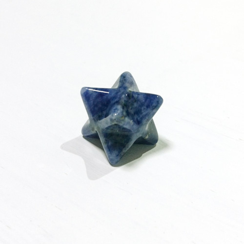 ⭐️未使用⭐️バカラ⭐️ザンザンスター⭐️ブルー⭐️青⭐️星⭐️クリスタル⭐️レア⭐️箱付き⭐️紙袋 星型八面体 方ソーダ石 Sodalite ソーダライト ステラ・オクタン