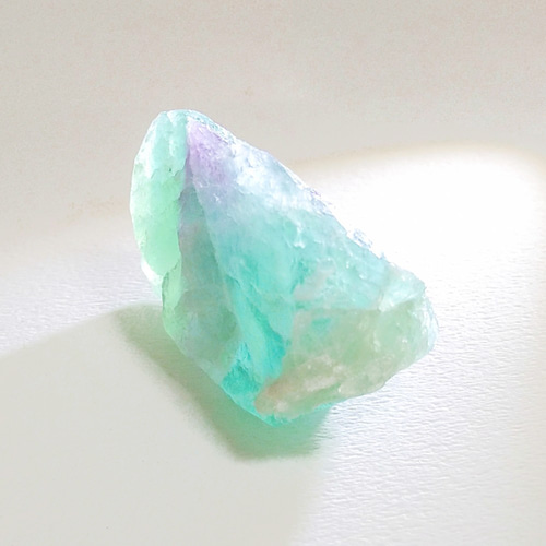 三角型 海色 蛍石 グラデーション フローライト Fluorite
