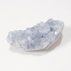 三日月フォルム 天青石 Celestite セレスタイト クラスター 鉱物 原石 鉱石 天然石 01982 1枚目の画像