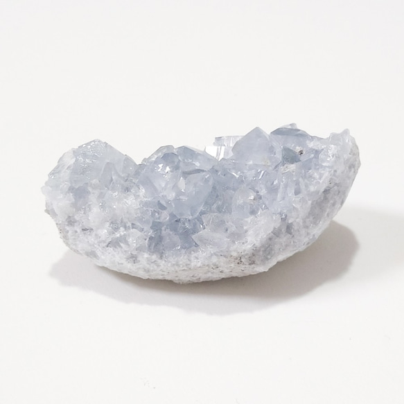 三日月フォルム 天青石 Celestite セレスタイト クラスター 鉱物 原石 鉱石 天然石 01982 3枚目の画像