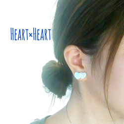 Heart×Heartイヤリング・ピアス 5枚目の画像