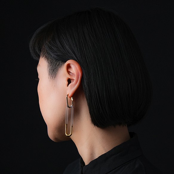 [ring]金彩ピアス【受注生産】