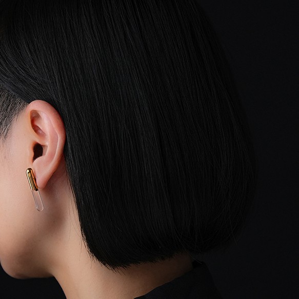 [SEN mini]金彩 ピアス・イヤリング【受注生産】