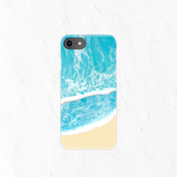 スマホケース iPhoneケース 全機種対応 ( 海 OCEAN ART＃01) 2枚目の画像