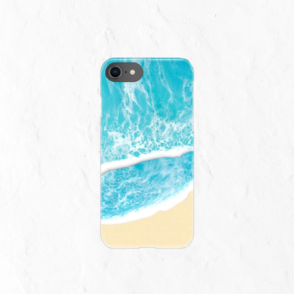スマホケース iPhoneケース 全機種対応 ( 海 OCEAN ART＃01) 2枚目の画像