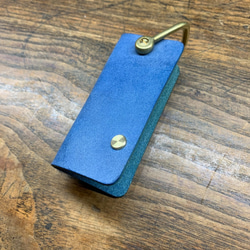 Key Case　12色　国産タンニン鞣しオイルレザー 5枚目の画像