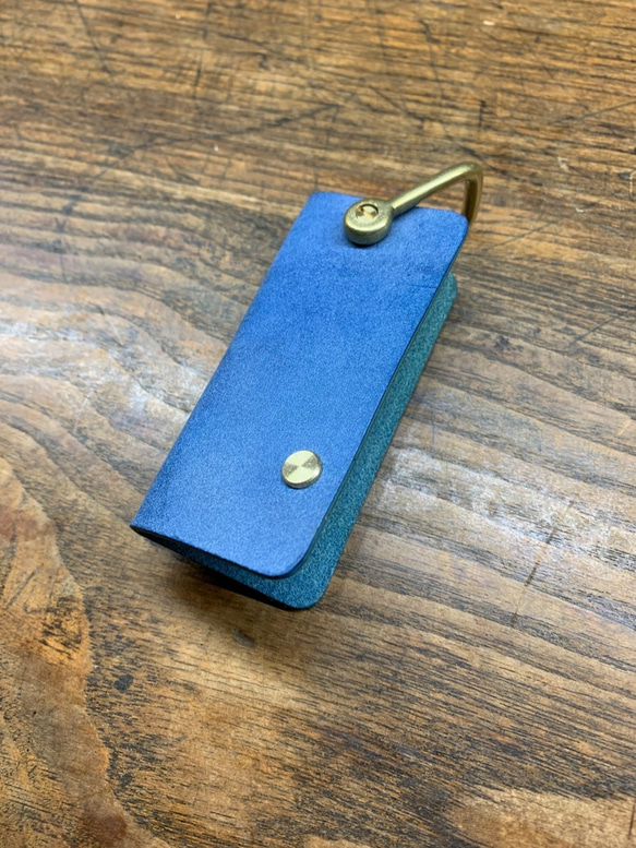 Key Case　12色　国産タンニン鞣しオイルレザー 5枚目の画像