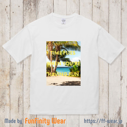 ビッグシルエットTシャツ　×　フォトプリント 3枚目の画像