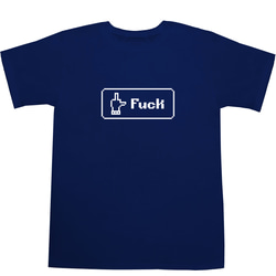 8 bit 『FUCK』ボタン Tシャツ 3枚目の画像