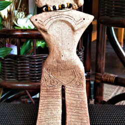 縄文の女神　特大レプリカ　45 cm 縄文土偶 Amazon.co.jp: 縄文の女神（特大）レプリカ国宝縄文時代土偶縄文