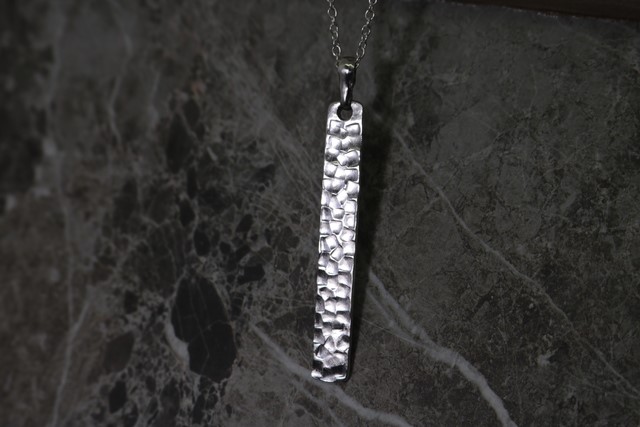 シルバーネックレス・槌目N01