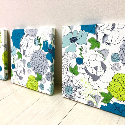 受注製作・単品販売】インテリアパネル / ファブリックパネル30×30 