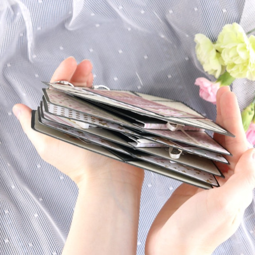 ゴージャスな雰囲気♡ダイヤモンド型フォトアルバム【スクラップ