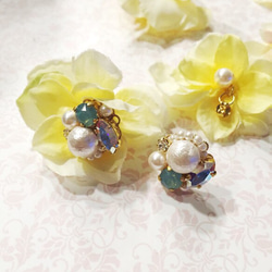 yellow flower pierce 1枚目の画像