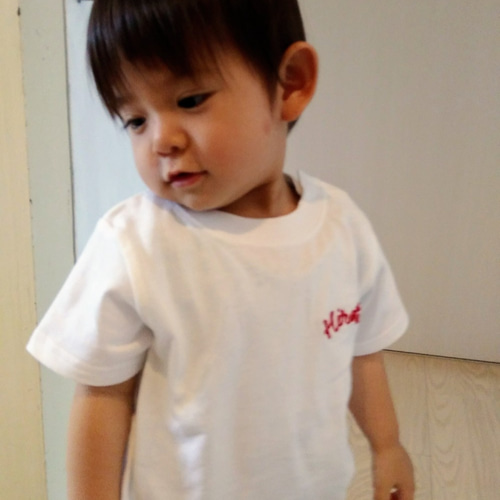 新品 VERMEILチェーン刺繍 Tシャツ ネイビー SVT刺繍Tシャツ(ネイビー) - seventen
