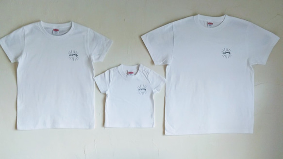『リンクコーデ2020』おそろい親子Tシャツ 親子セット３枚組 2枚目の画像