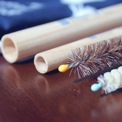 DUBBE Natural Wooden Straw (Combo pack) - eco straw 6枚目の画像