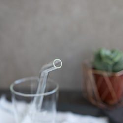 Glass Curved Straw for Boba Milk Tea 6枚目の画像