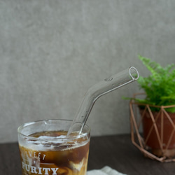 Glass Curved Straw for Boba Milk Tea 7枚目の画像