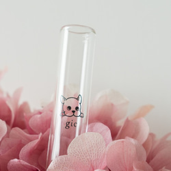 Frenchie Bulldog Curved Glass Straw 4枚目の画像