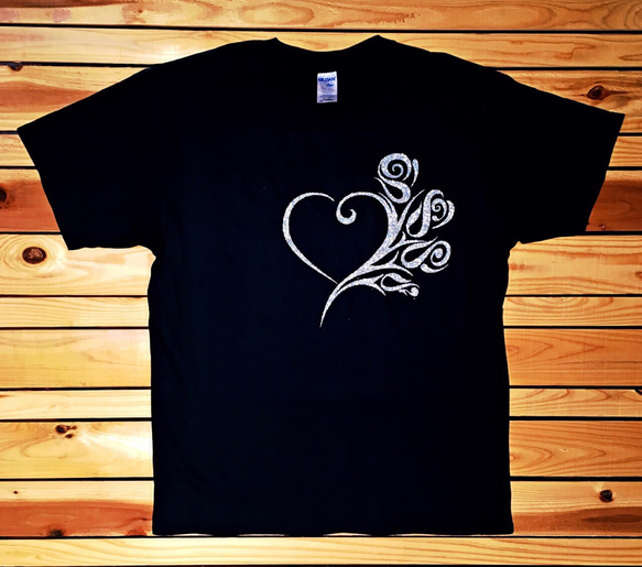 ハートトライバルTシャツ Tシャツ ADS-4 通販 7368499｜Creema