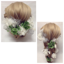 ヘッドドレス★ウエディング★結婚式★花嫁★卒業式★ヘアアクセサリー★ヘッドパーツ★マタニティフォト★成人式 1枚目の画像