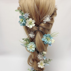 ヘッドドレス★ウエディング★結婚式★花嫁★卒業式★ヘアアクセサリー★ヘッドパーツ★マタニティフォト★成人式 4枚目の画像