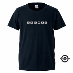ラジカセTシャツ【ブラック】ケイブマン ユニセックス オリジナル 半袖 Tシャツ 2枚目の画像